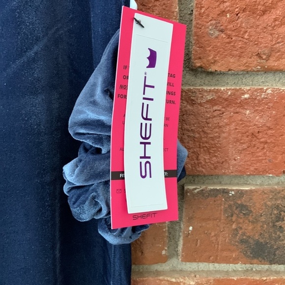 SHEFIT Blue Midnight Athletic Leggings - Picture 3 of 9